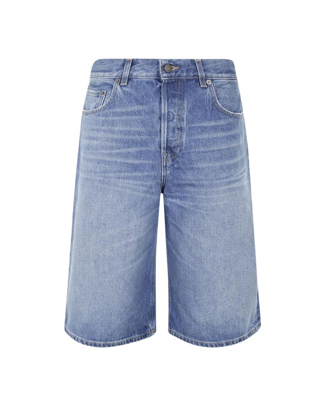 Haikure Blue Denim Shorts