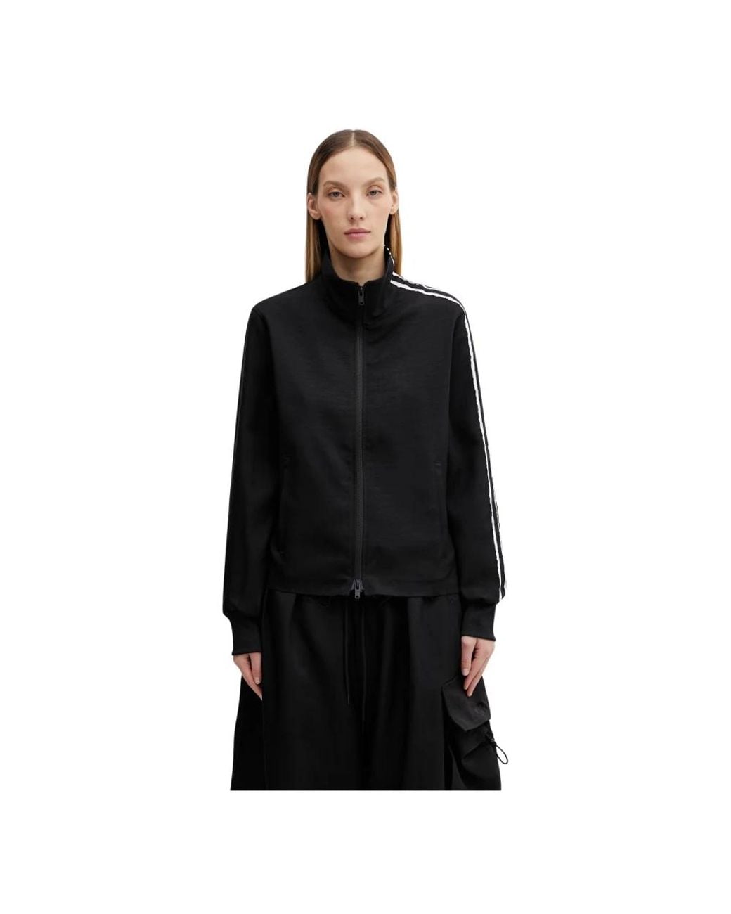 Zip-Throughs di Y-3 in Black