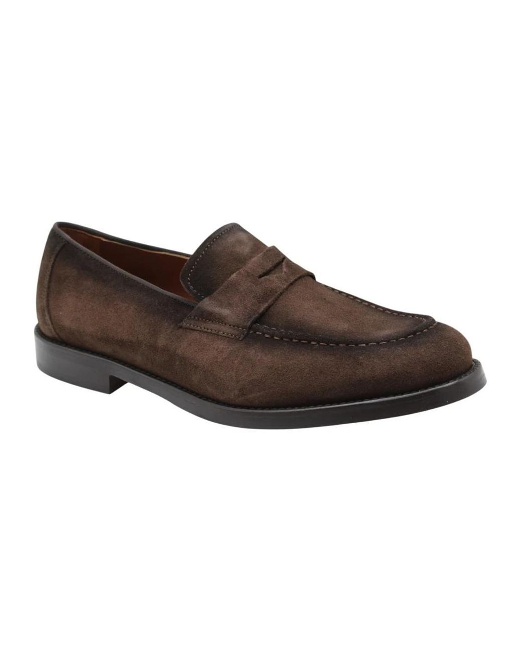 Flécs Brown Loafers for men