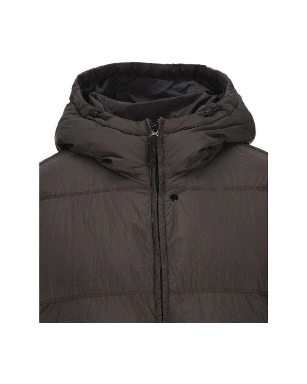Stone Island Black Winter Jackets for men