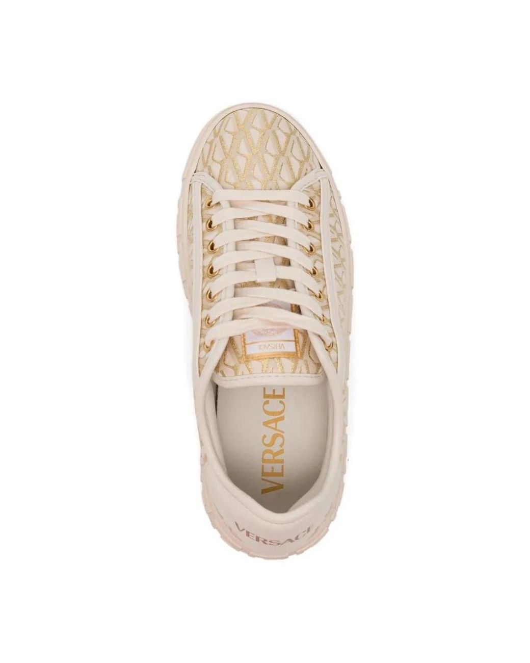 Versace Natural Sneakers