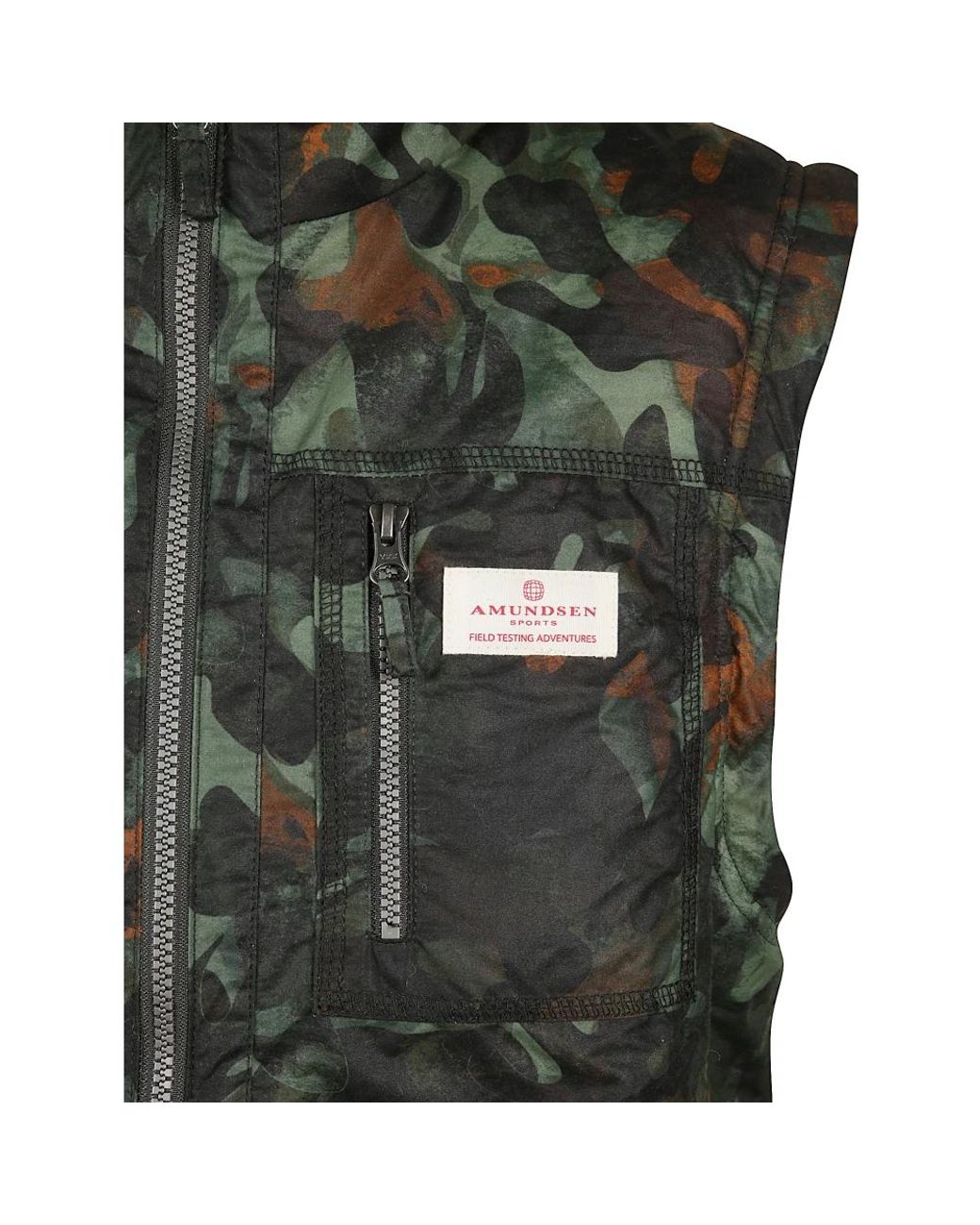 Amundsen Green Vests for men