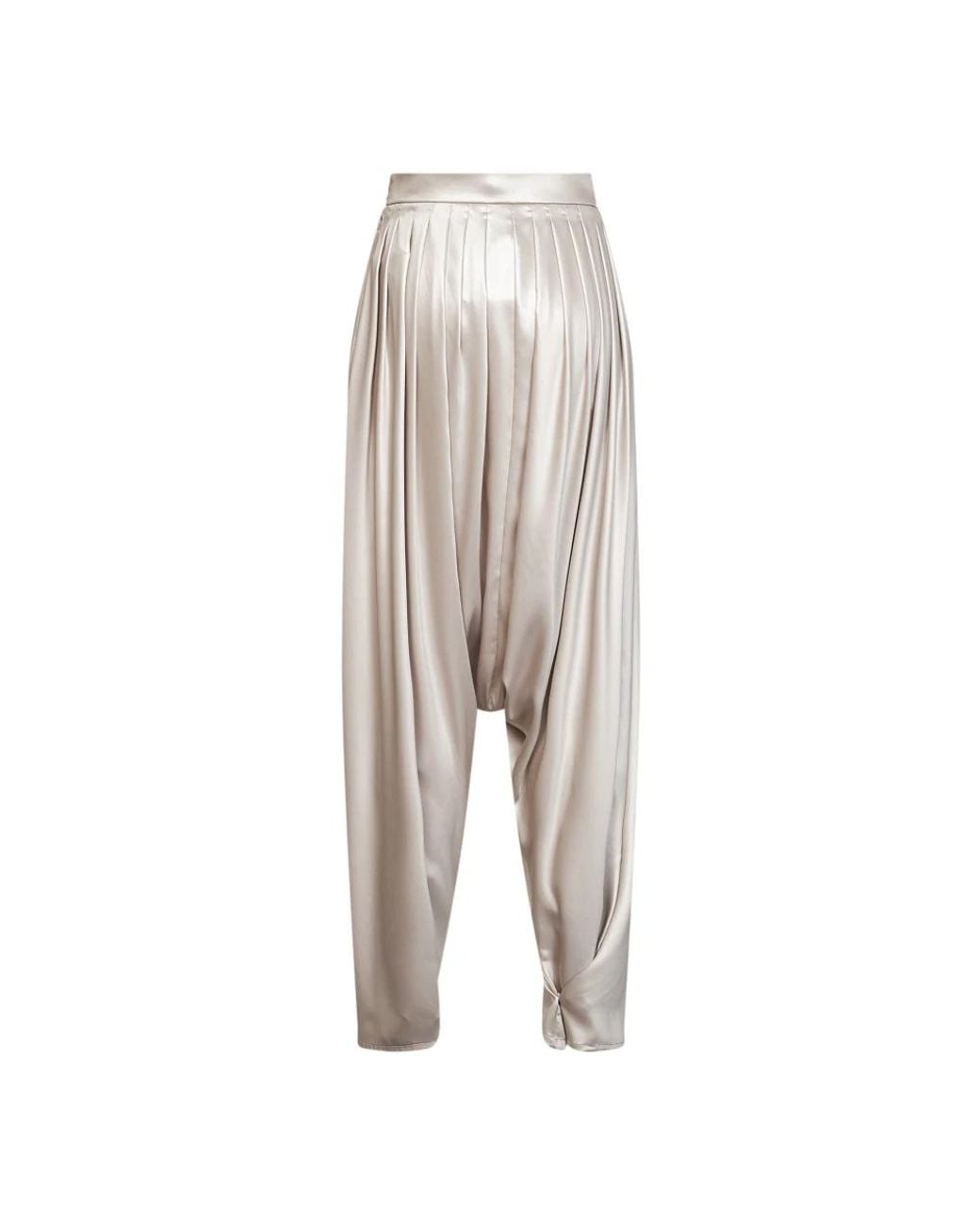 GIUSEPPE DI MORABITO Gray Wide Trousers