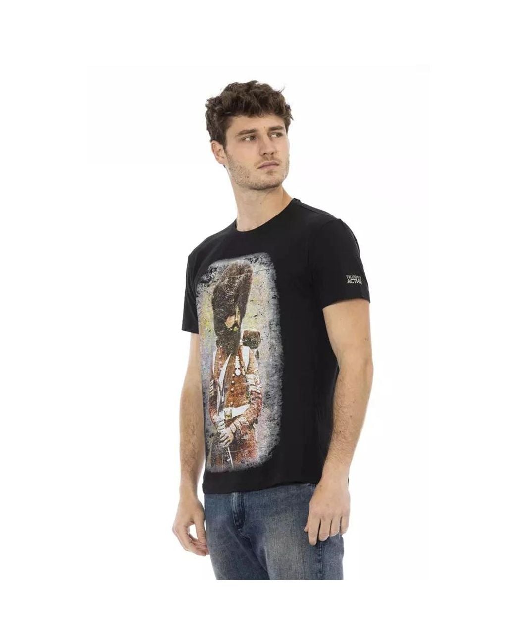 Trussardi Black T-Shirts for men