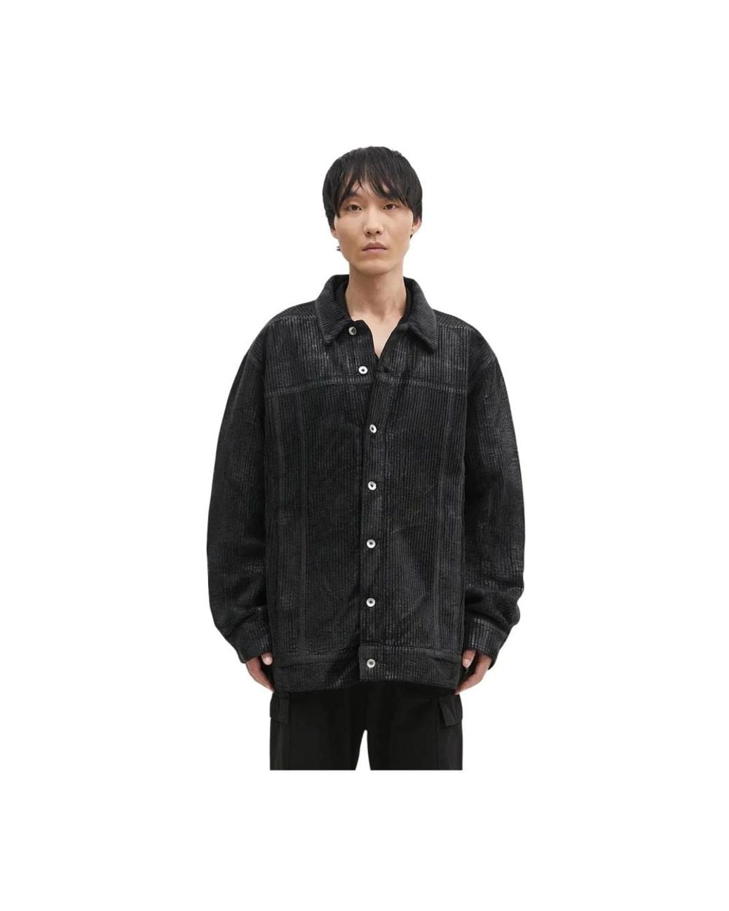 Light Jackets Rick Owens de hombre de color Black