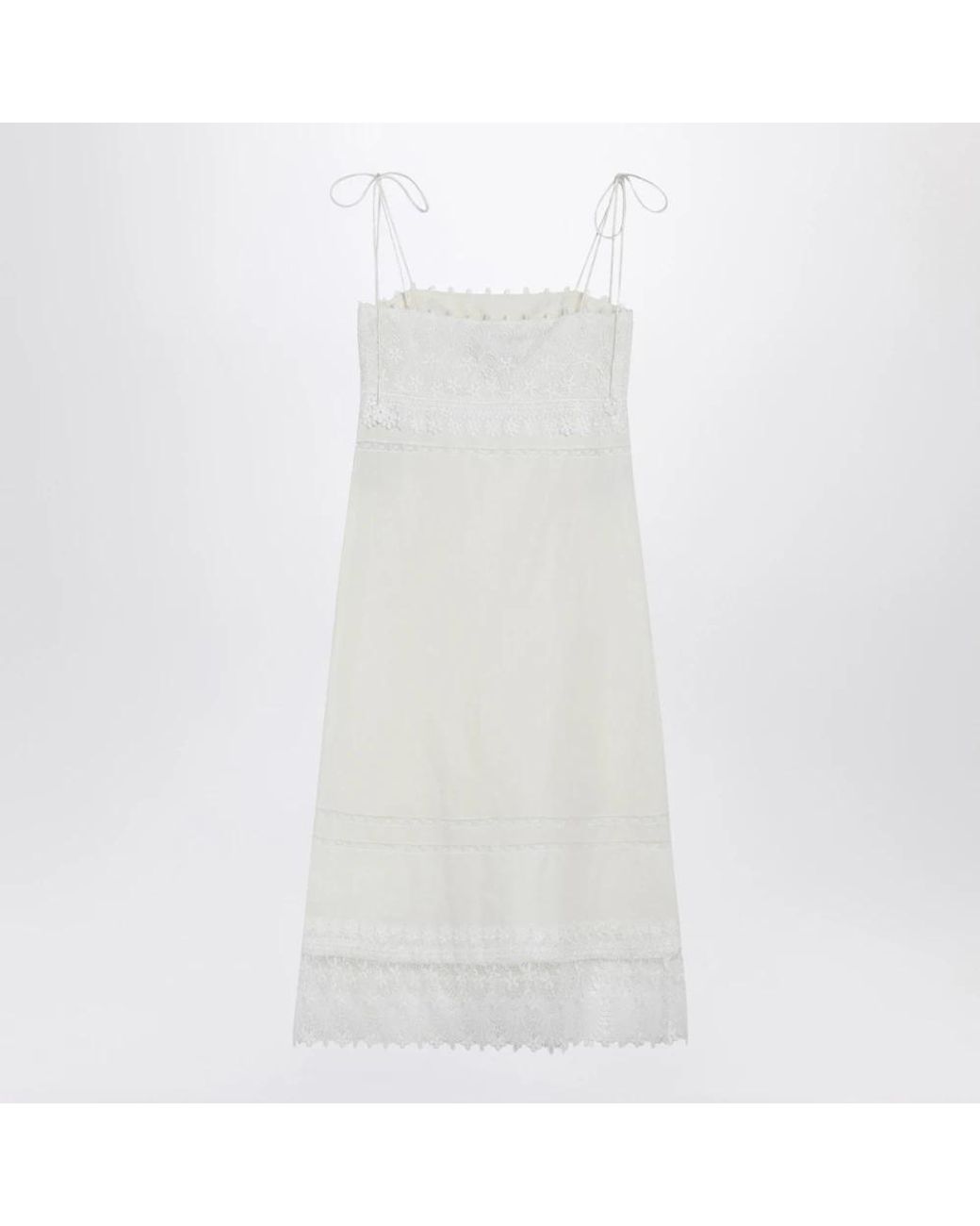Valentino Garavani White Short Dresses