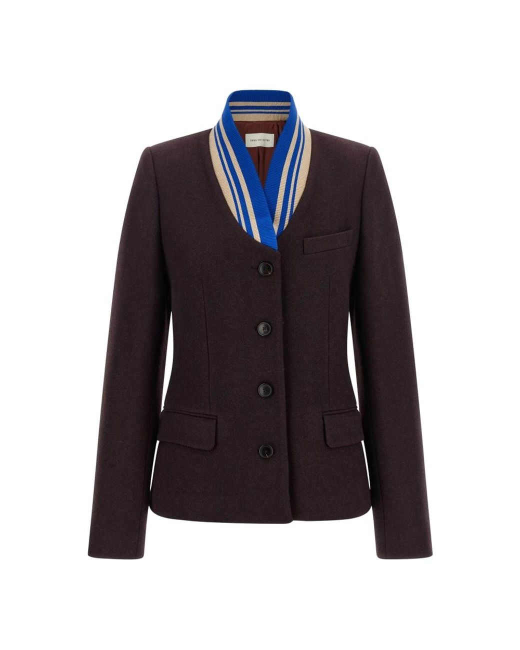 Dries Van Noten Blue Blazers