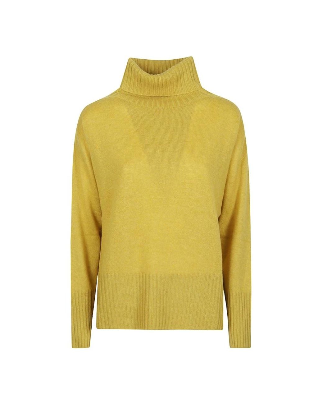 Aragona Yellow Turtlenecks