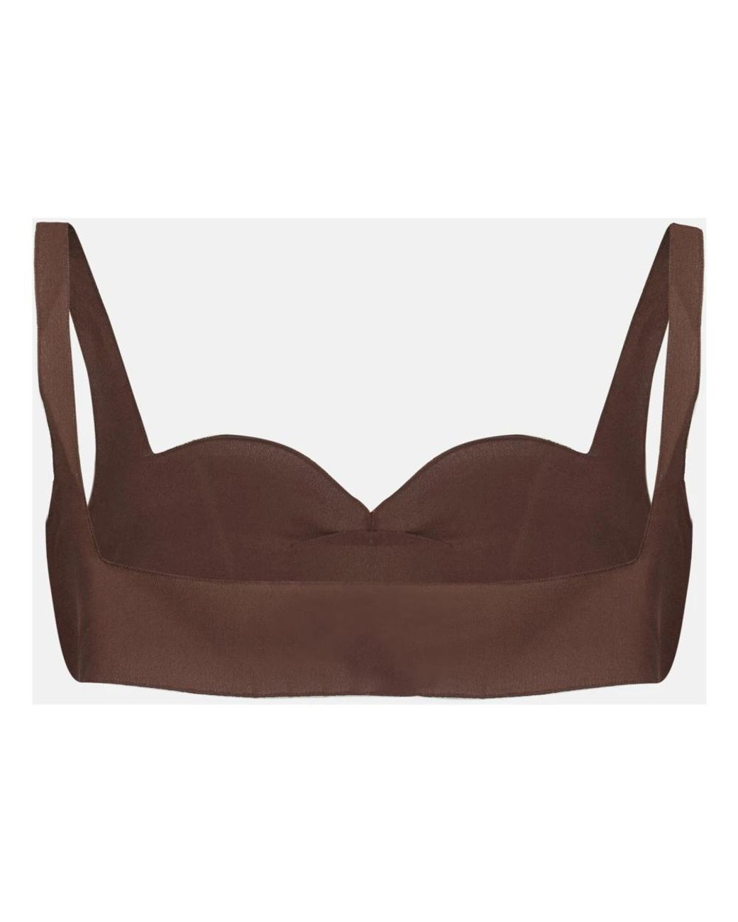 Sleeveless Tops Prada de color Brown