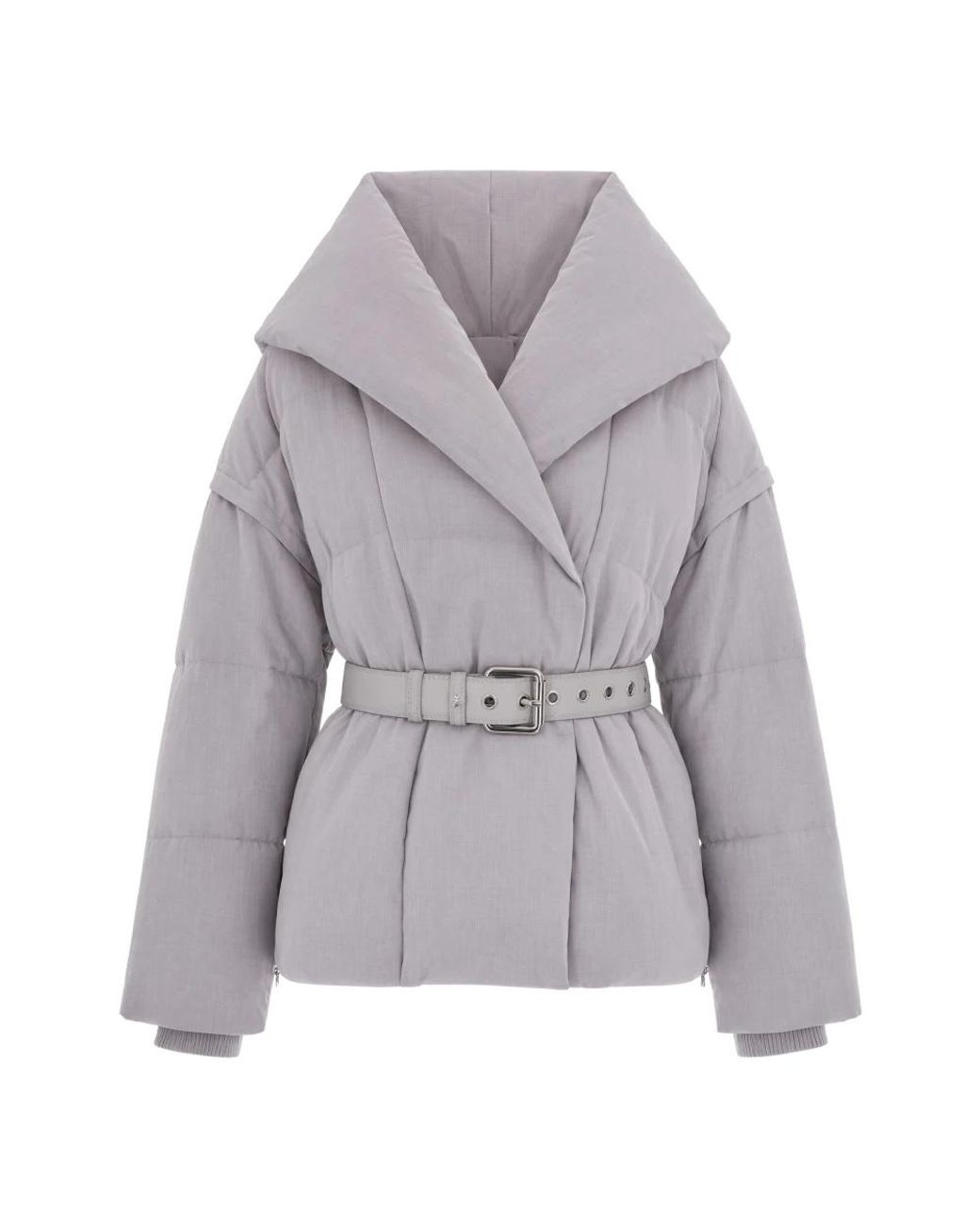 Patrizia Pepe Gray Winter Jackets