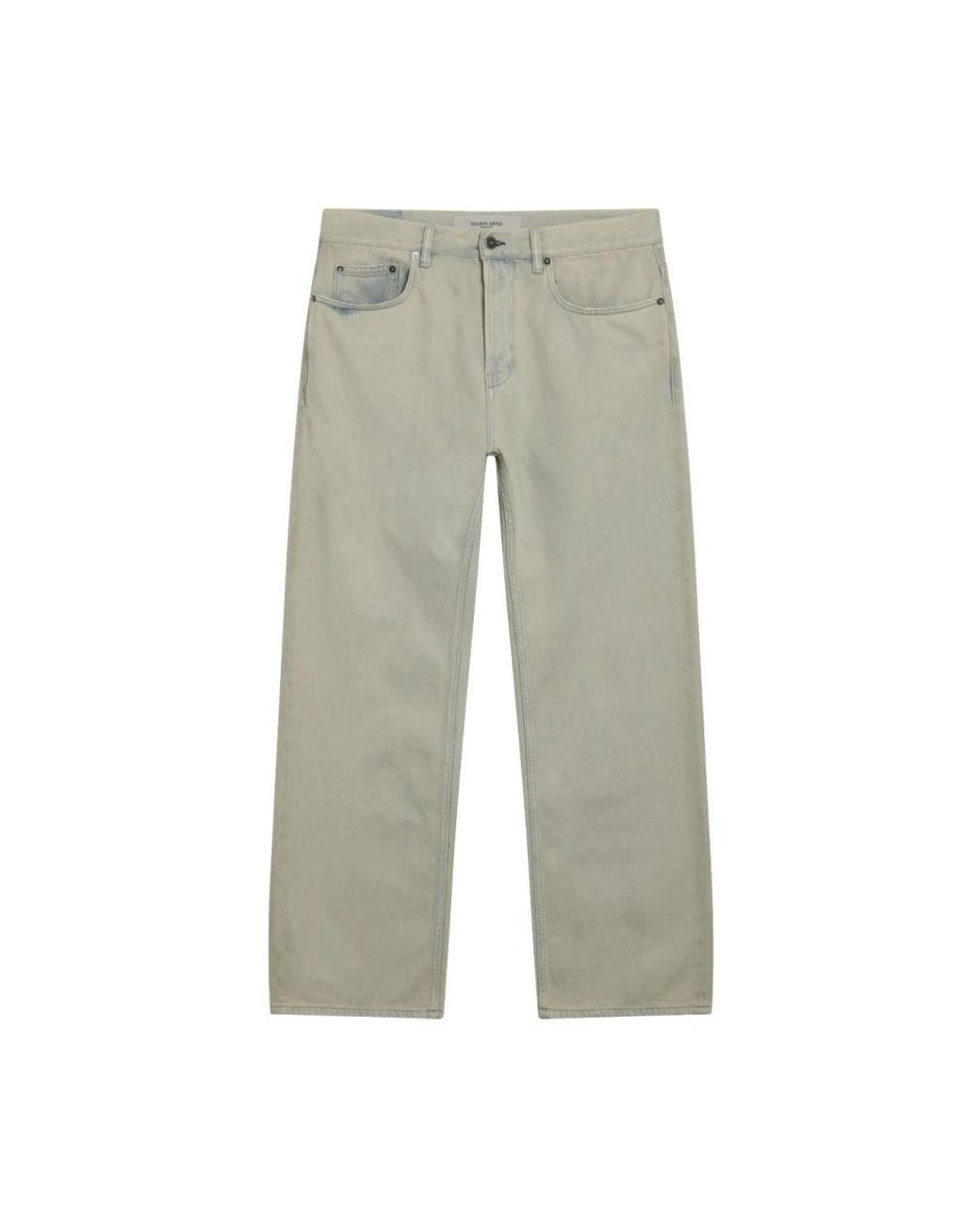 Golden Goose Deluxe Brand Gray Straight Fit Jeans for men