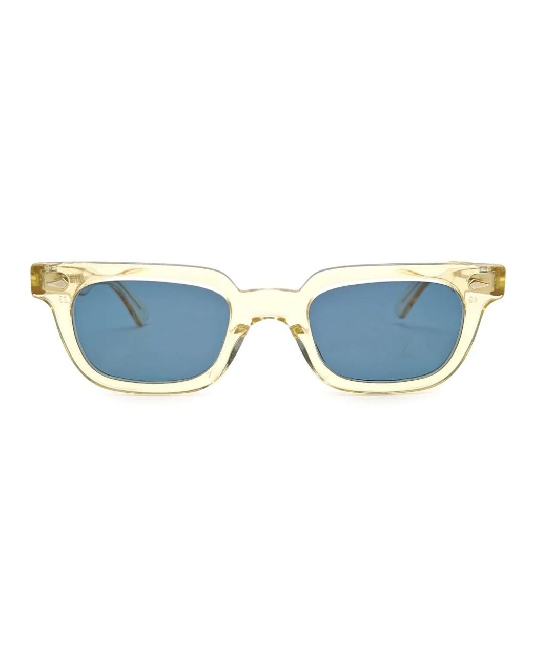JULIUS TART Blue Sunglasses