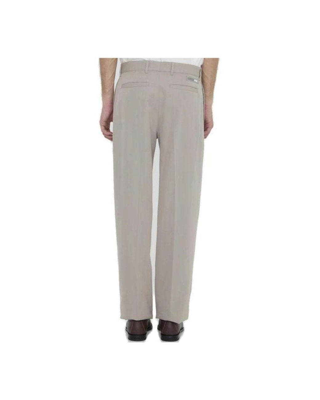 Dior Gray Suit Trousers for men