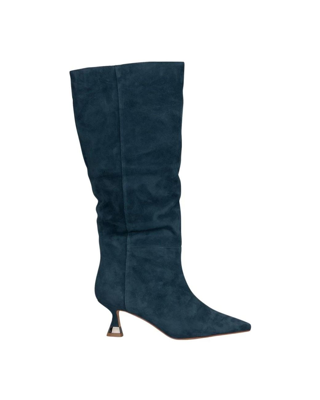 Alma En Pena. Blue Heeled Boots