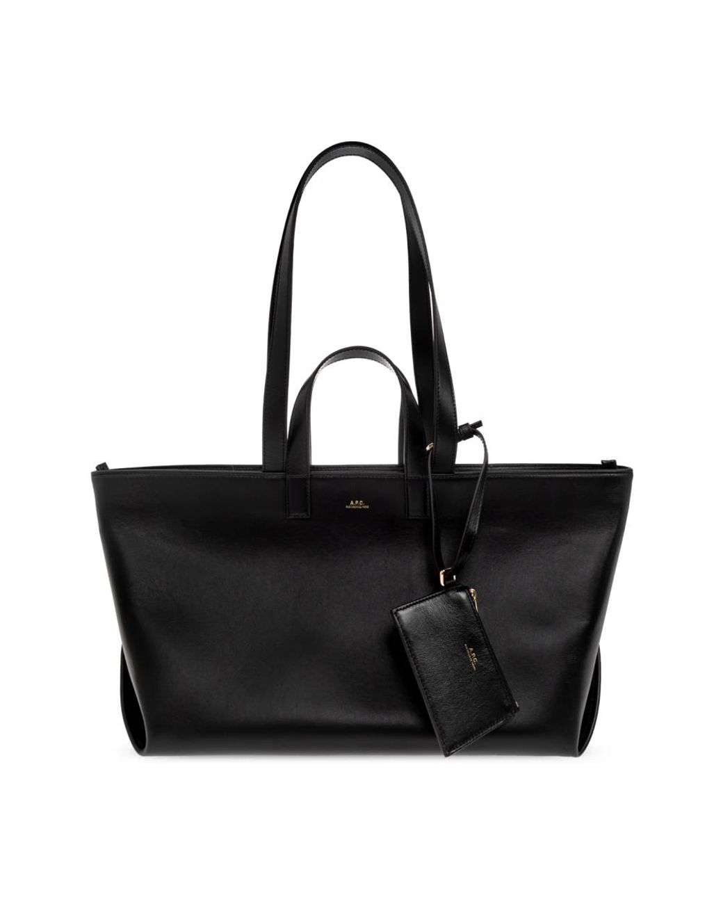 A.P.C. Black Shopping Bags
