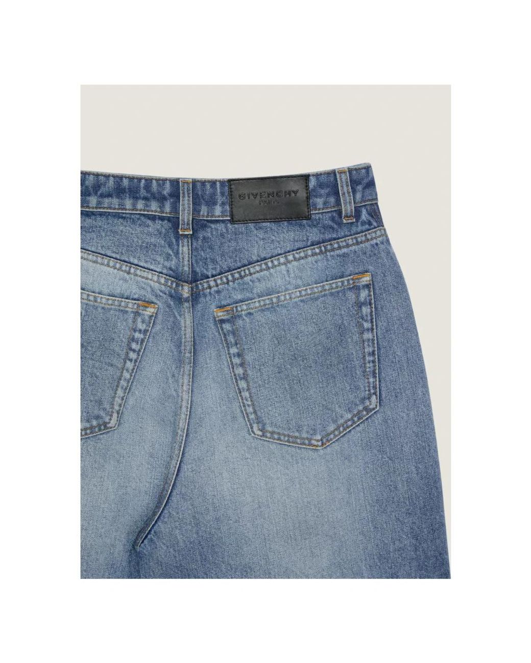 Givenchy Blue Loose Fit Jeans