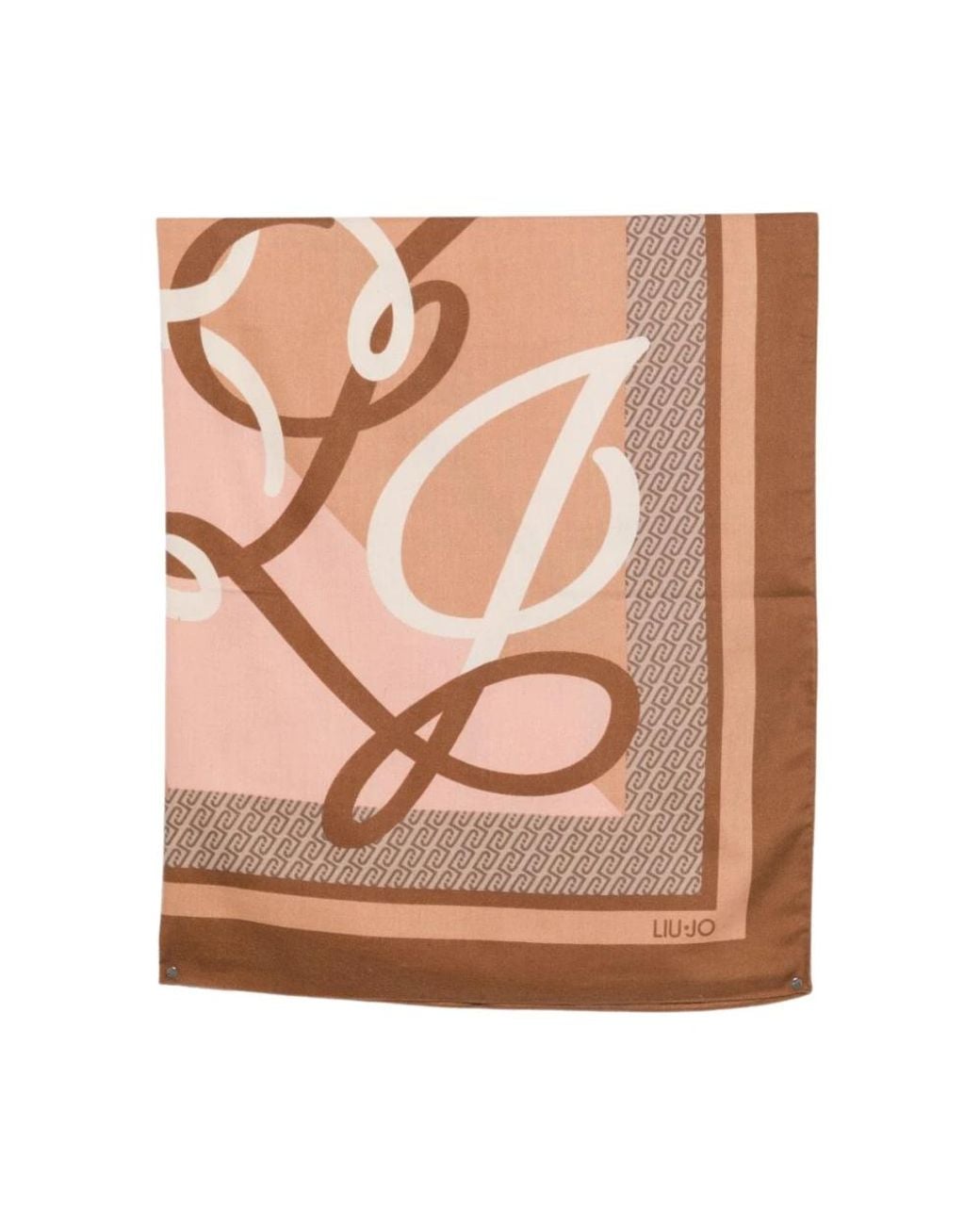 Liu Jo Brown Silk Scarves