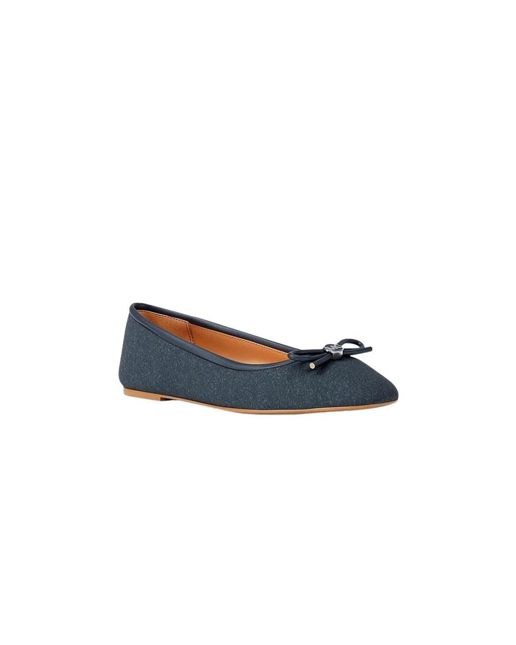 Michael Kors Blue Ballerina Shoes