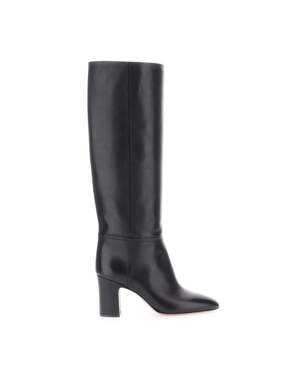 Paris Texas Black Heeled Boots