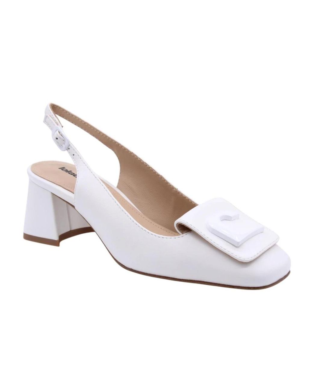 Lola Cruz Metallic Pumps