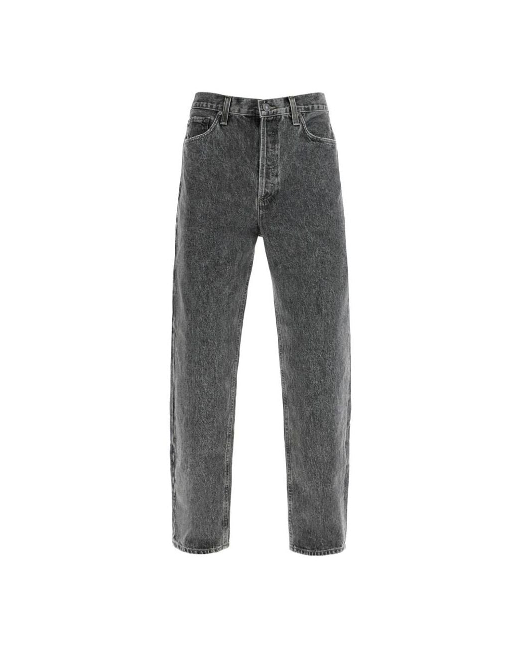 Agolde Gray Straight Fit Jeans for men