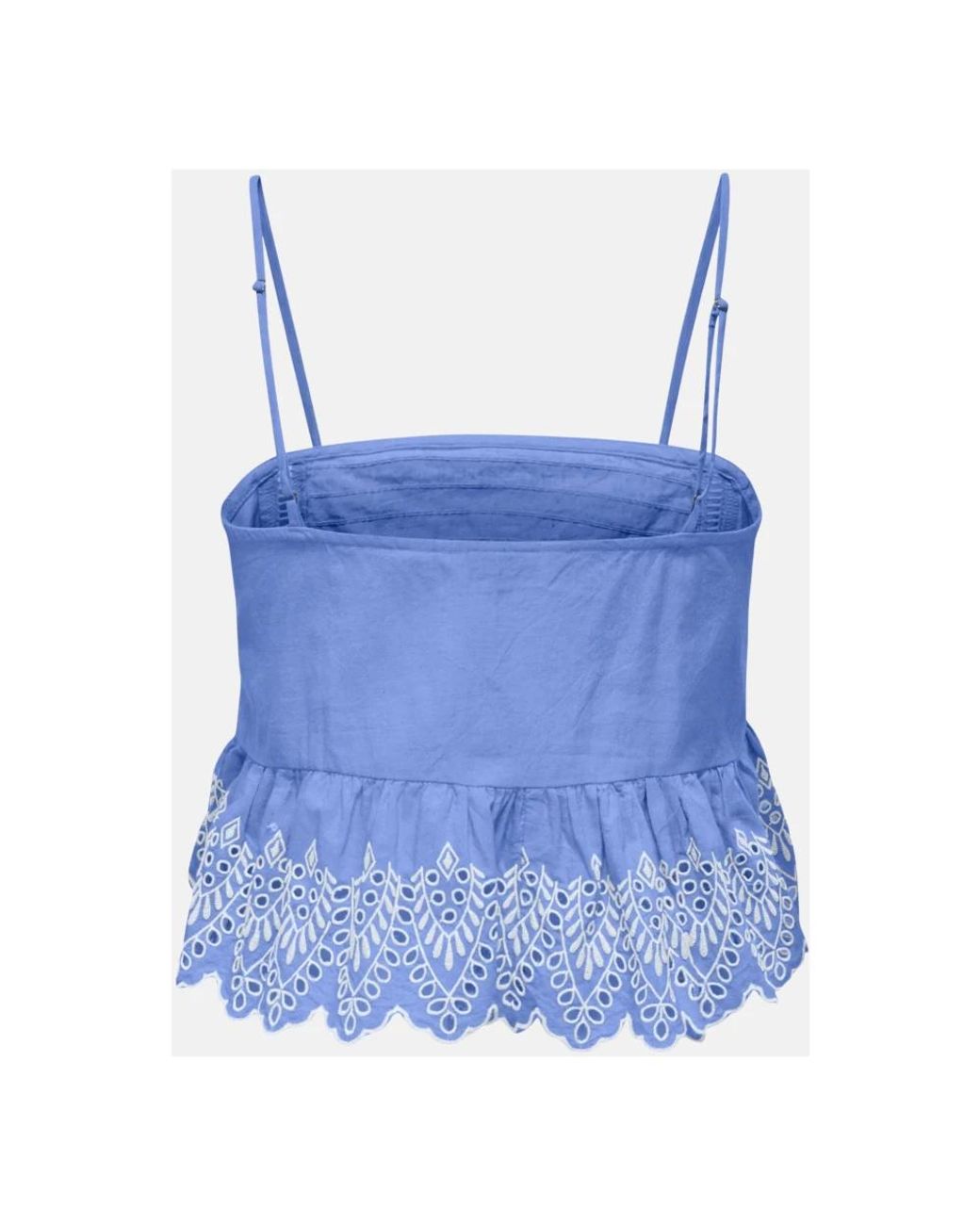 Sleeveless Tops ONLY de color Blue