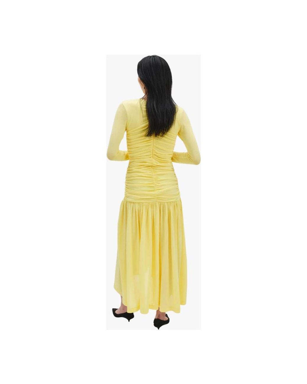 BITE STUDIOS Yellow Maxi Dresses