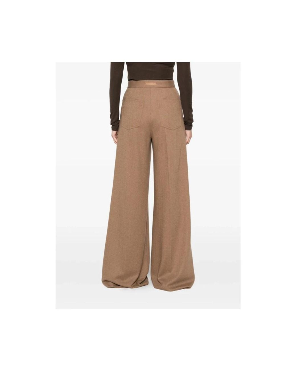 Max Mara Natural Wide Trousers