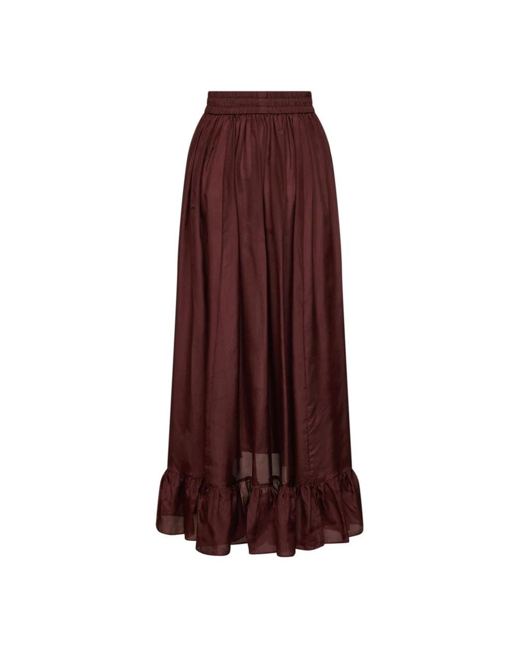 Zimmermann Brown Maxi Skirts