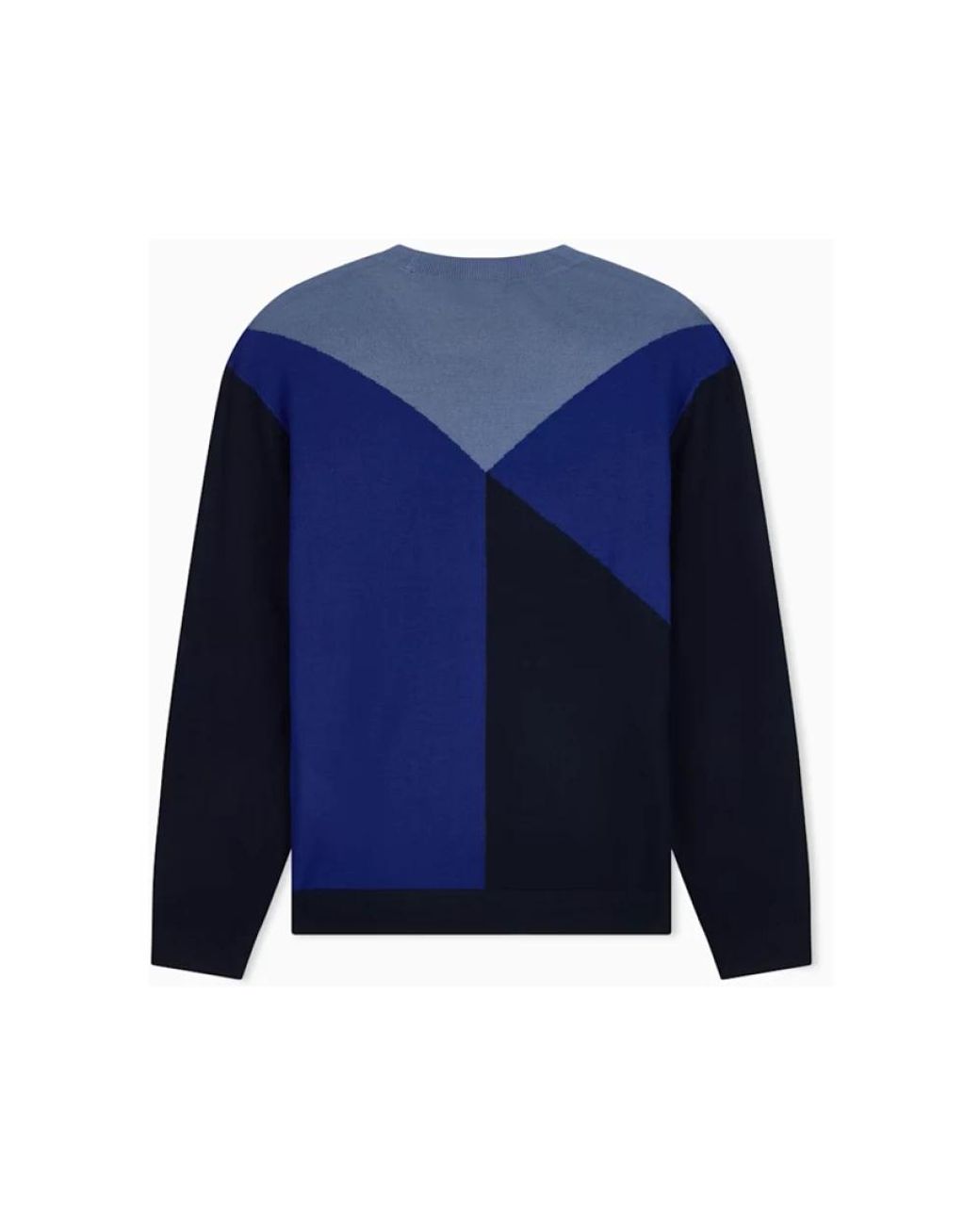 ARMANI EXCHANGE Blue Round-Neck Knitwear for men