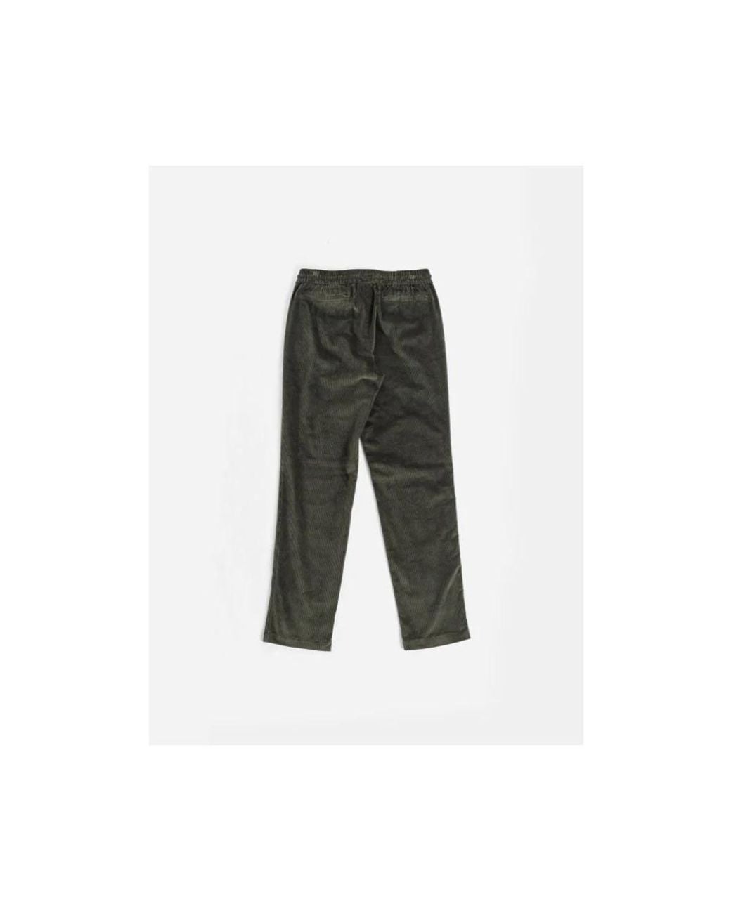 Sease Black Straight Trousers for men