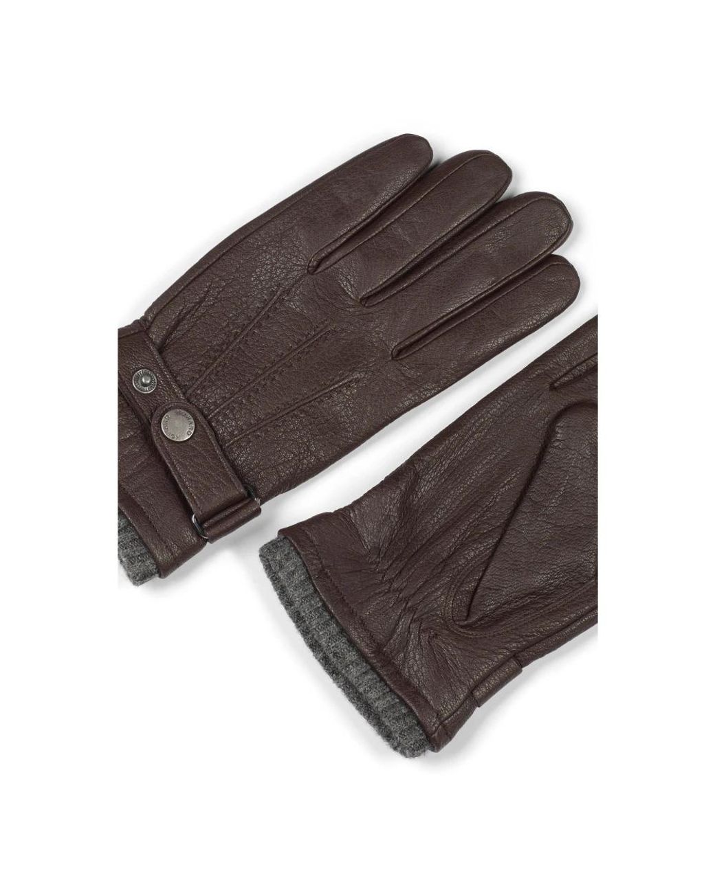 Howard London Brown Gloves for men