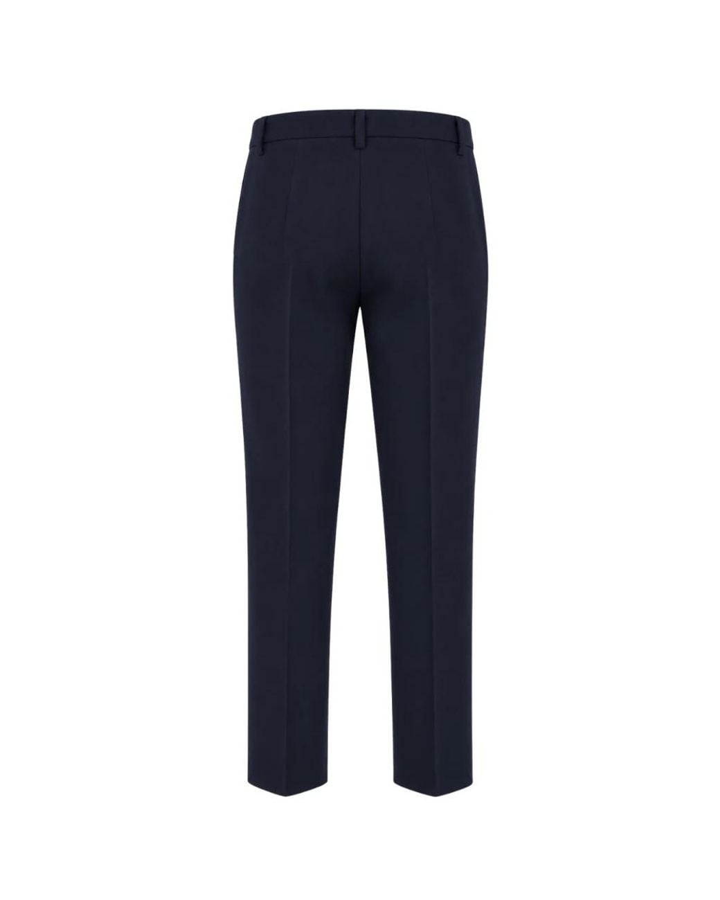 Elisabetta Franchi Blue Slim-Fit Trousers