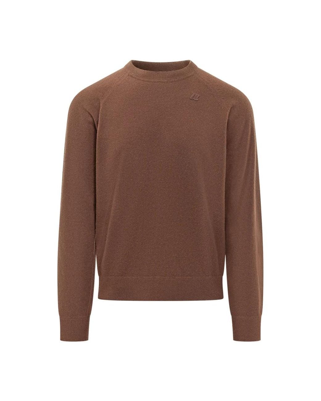 K-Way Brown Round-Neck Knitwear for men