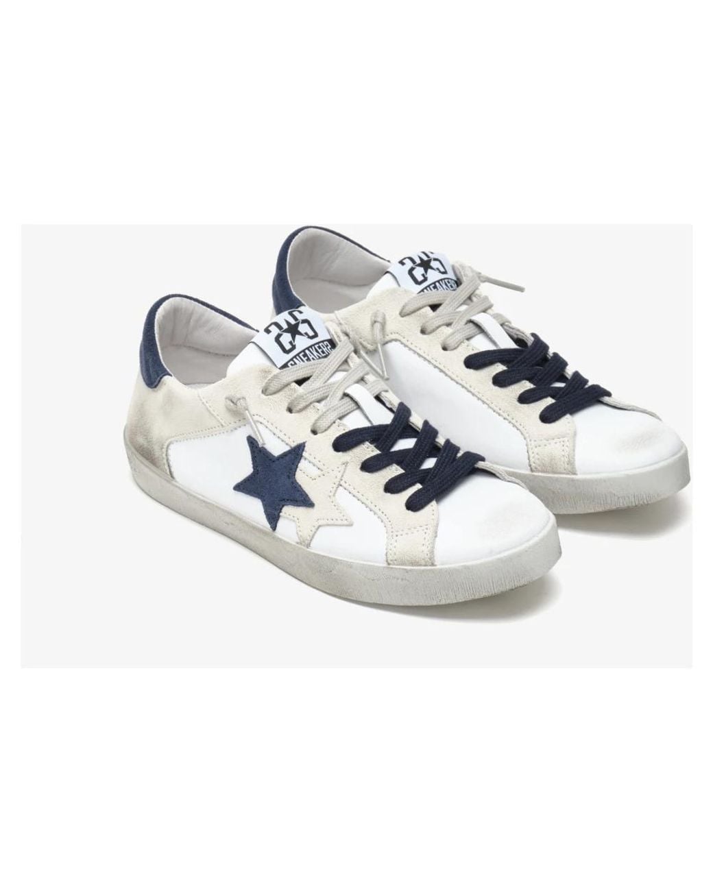 2 Star Sneakers in Blue für Herren