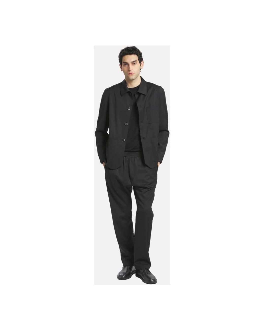 Barena Black Light Jackets for men