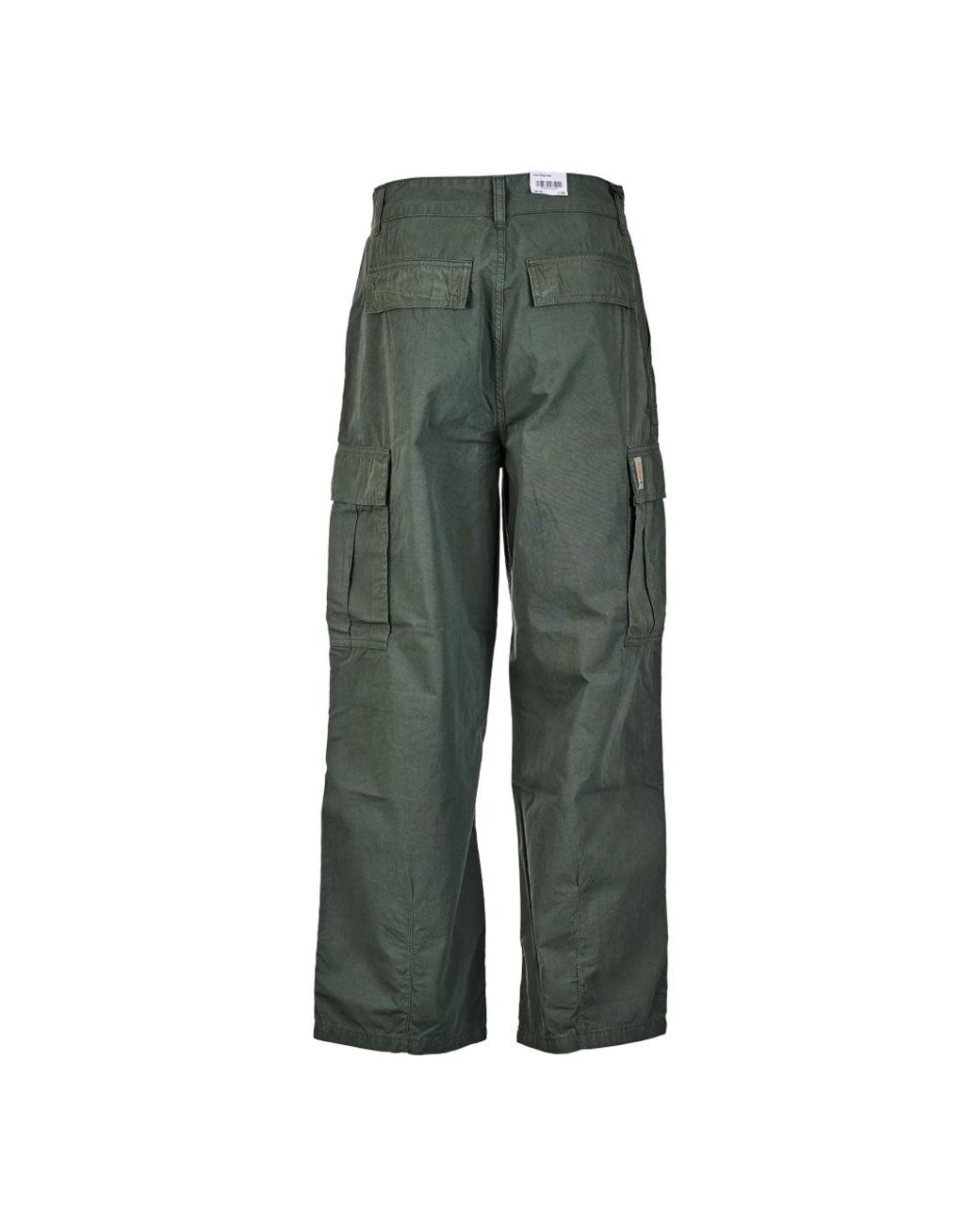 Carhartt Green Wide Trousers for men