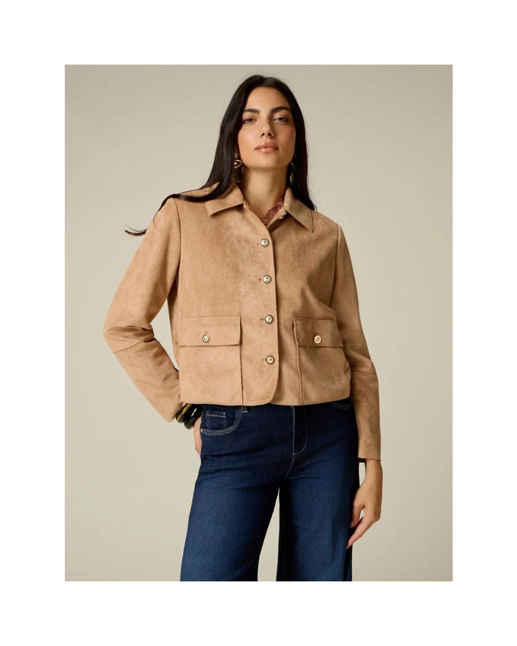 Light Jackets Oltre en coloris Natural