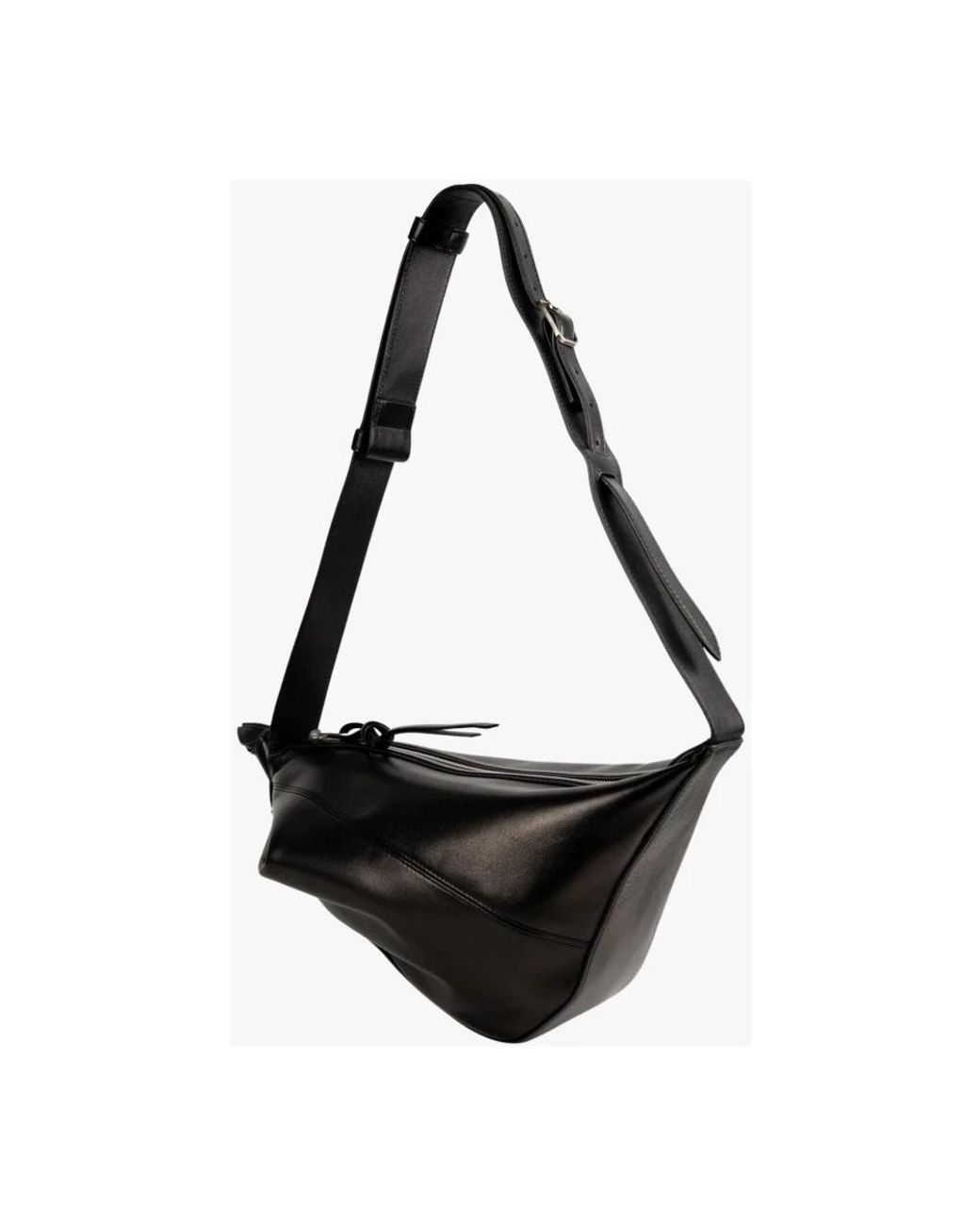 Sagan Black Furoshiki Crossbody Bag