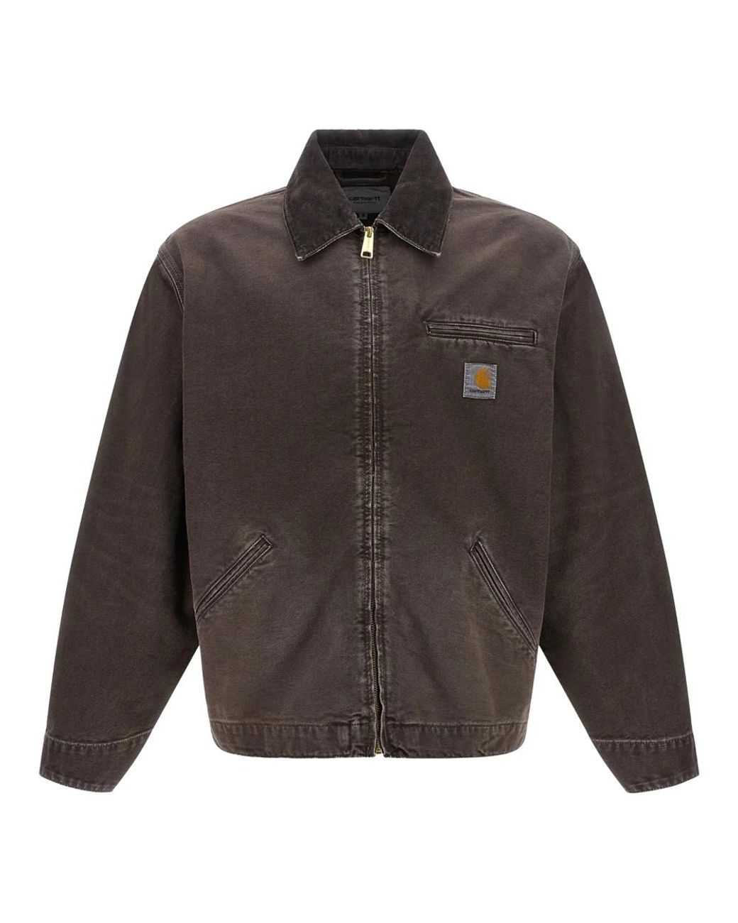 Carhartt Gray Denim Jackets for men