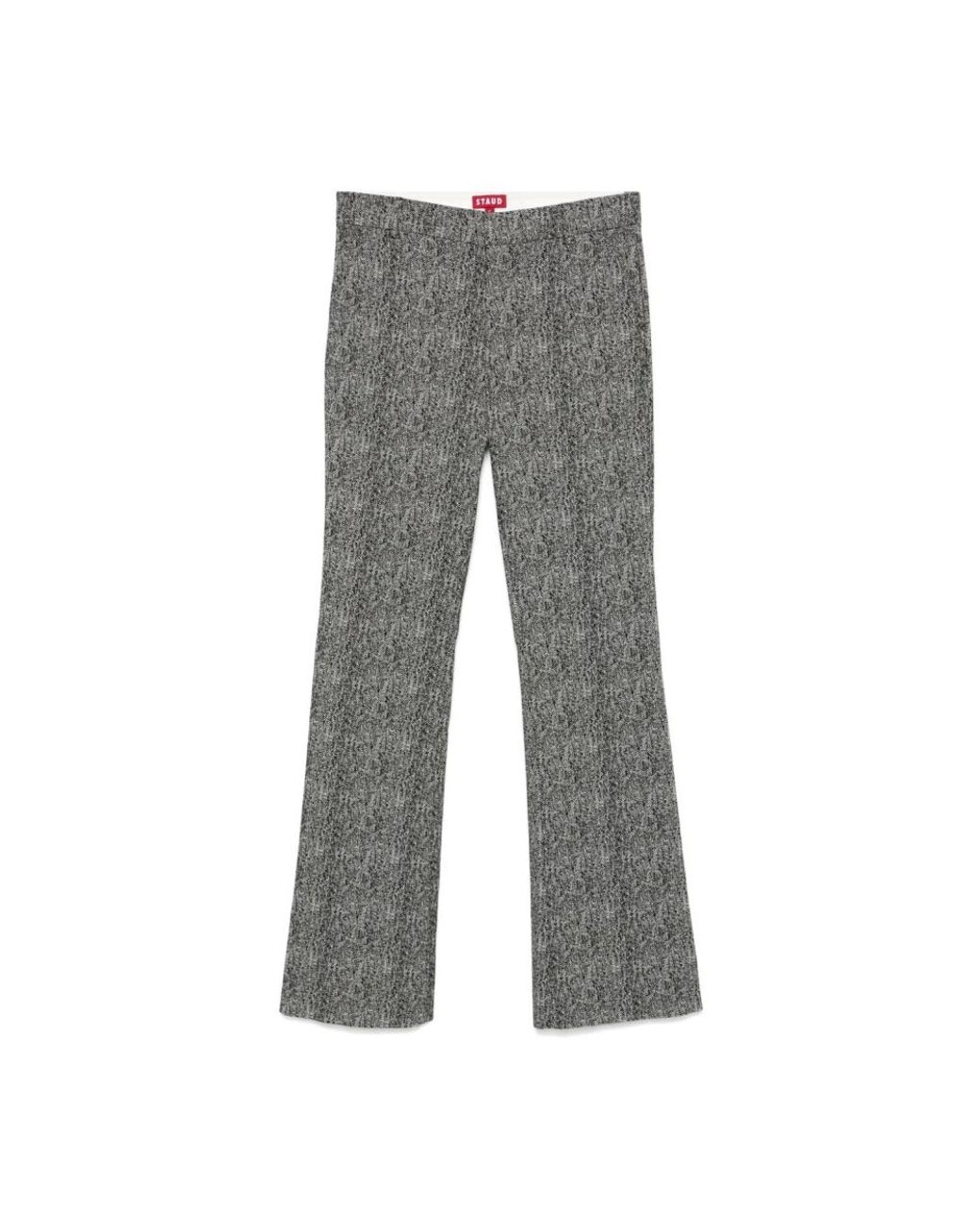 Wide Trousers Staud en coloris Gray