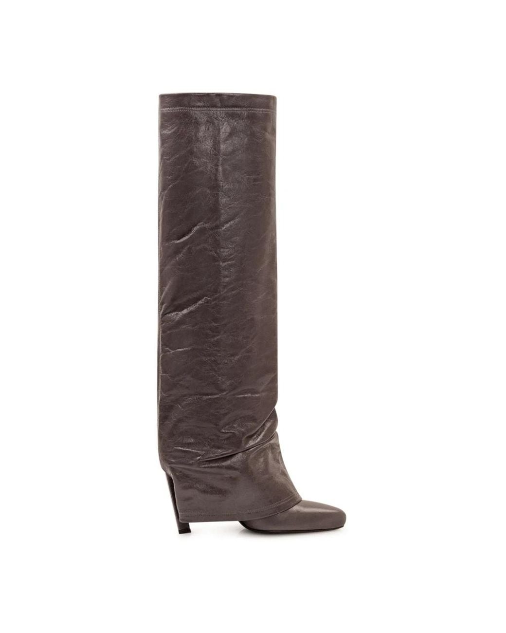 The Attico Brown Over-The-Knee Boots