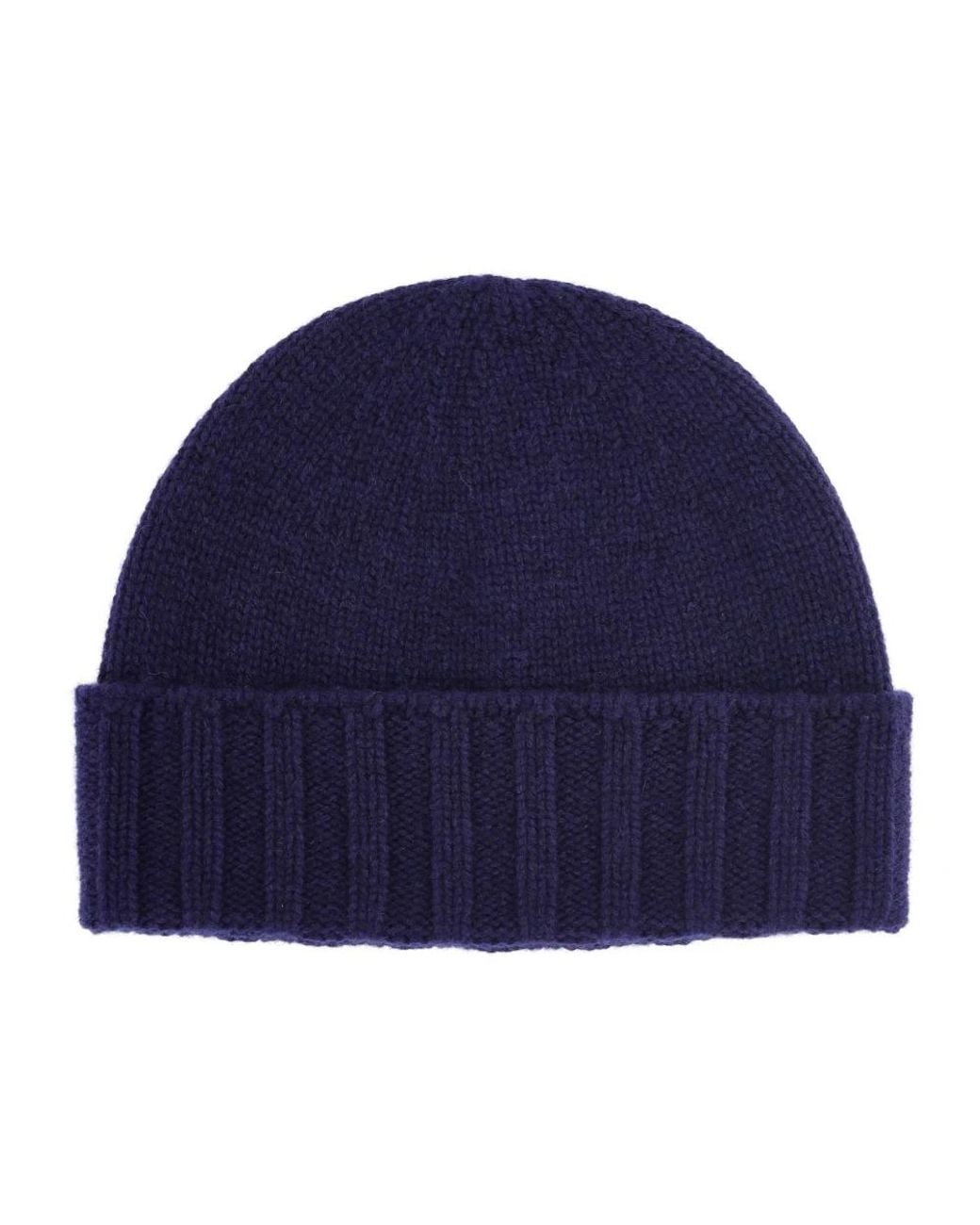 Drumohr Blue Beanies for men