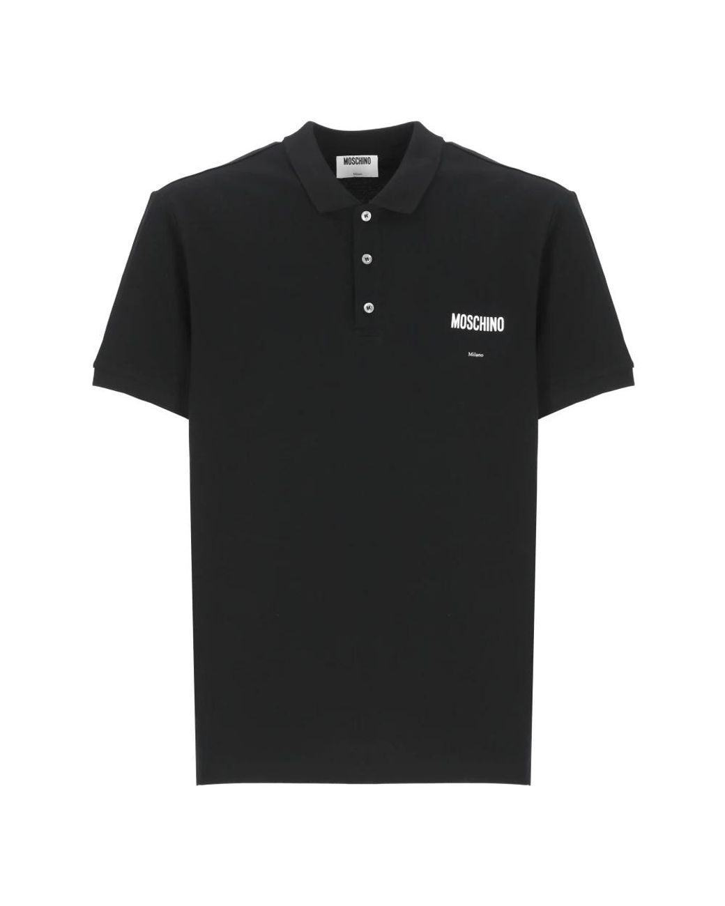 Moschino Black Polo Shirts for men
