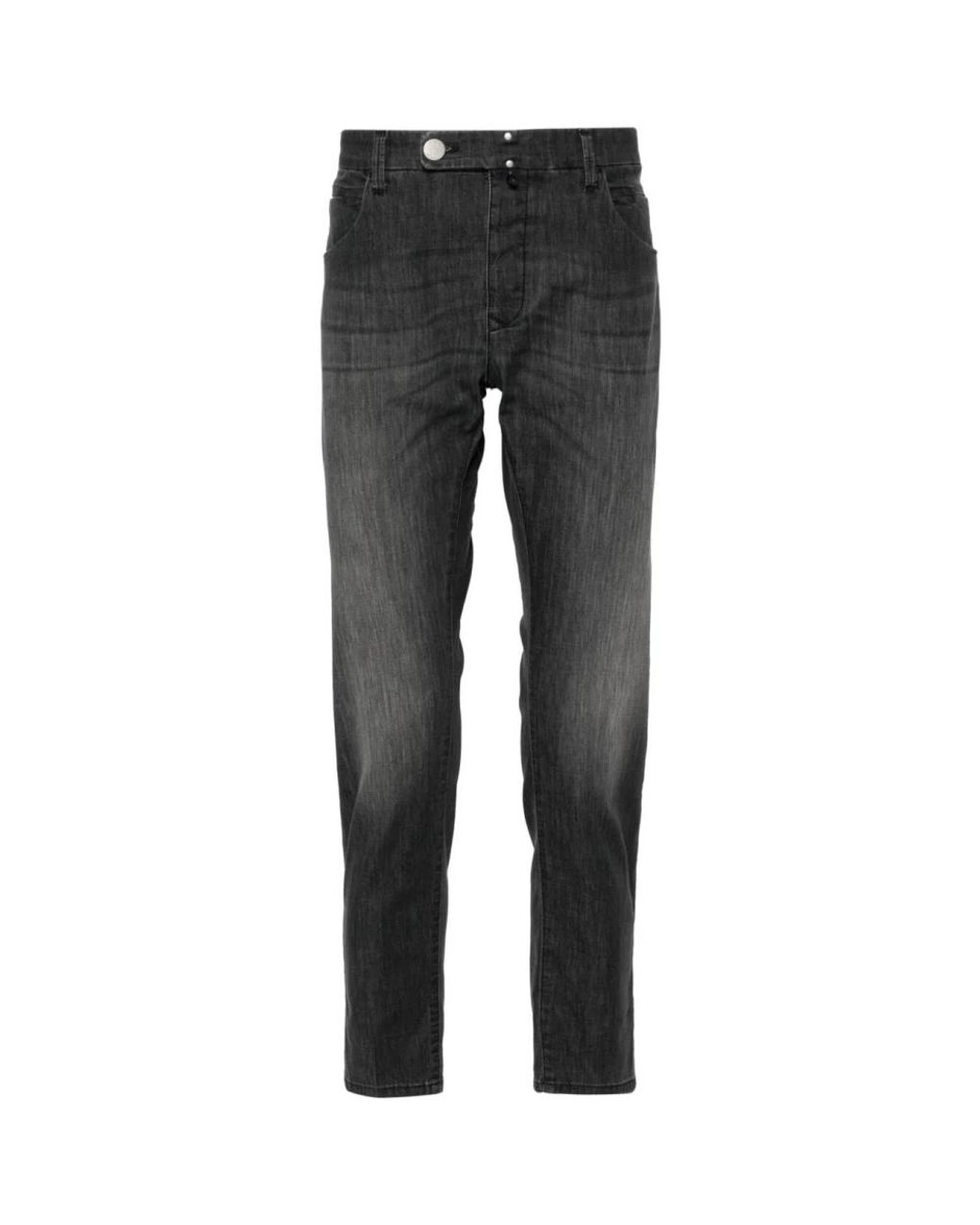Incotex Gray Slim Fit Jeans for men