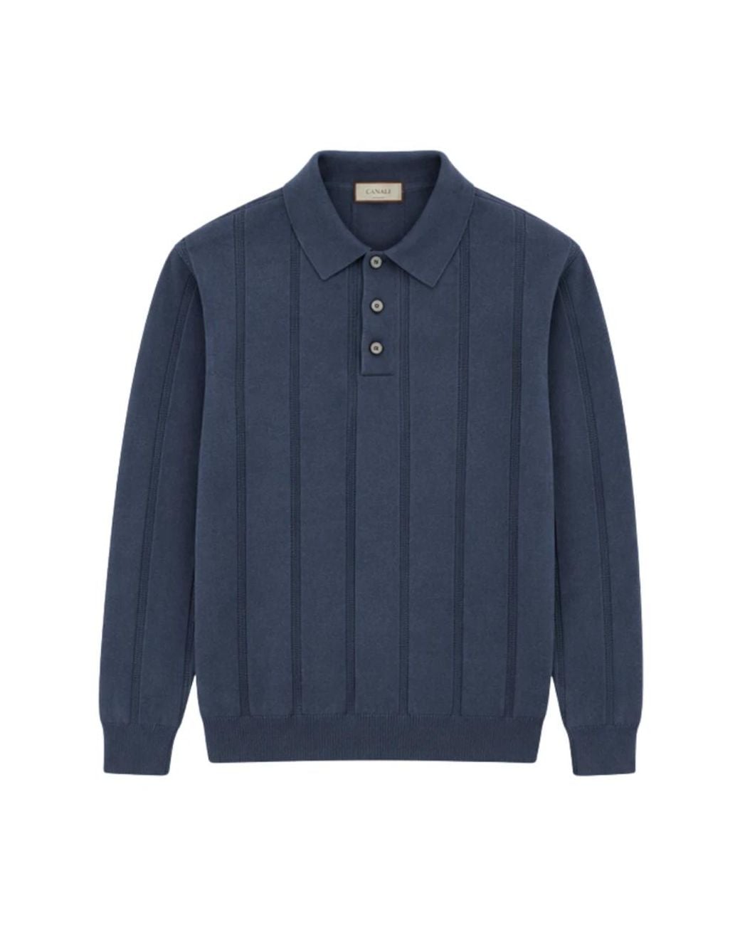Canali Blue Polo Shirts for men
