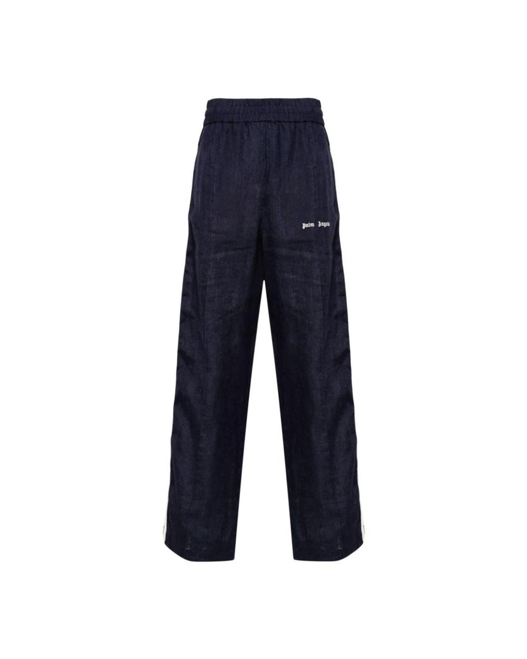 Palm Angels Blue Sweatpants for men