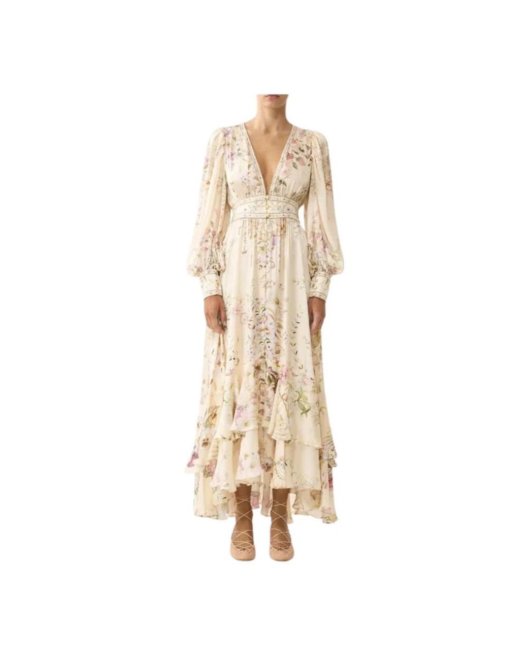 Camilla Natural Maxi Dresses