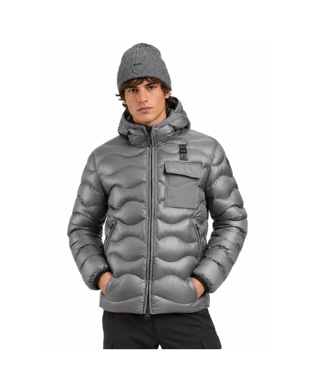 Blauer Bryant Jacket in Gray für Herren