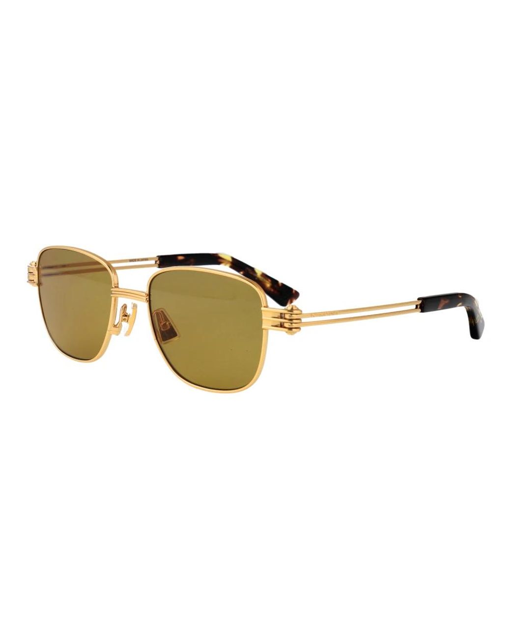 Bottega Veneta Yellow Sunglasses